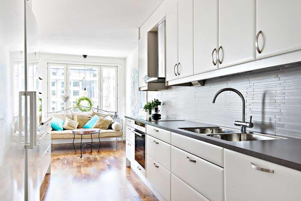 Totalrenovering av kök. Ystad Gamla Staden