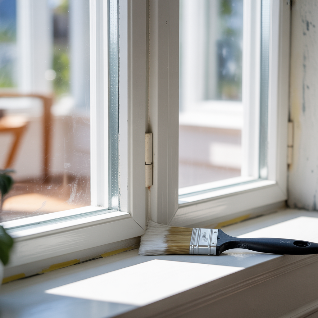 11.Hur malar du fonsterkarmar for att oka hallbarheten