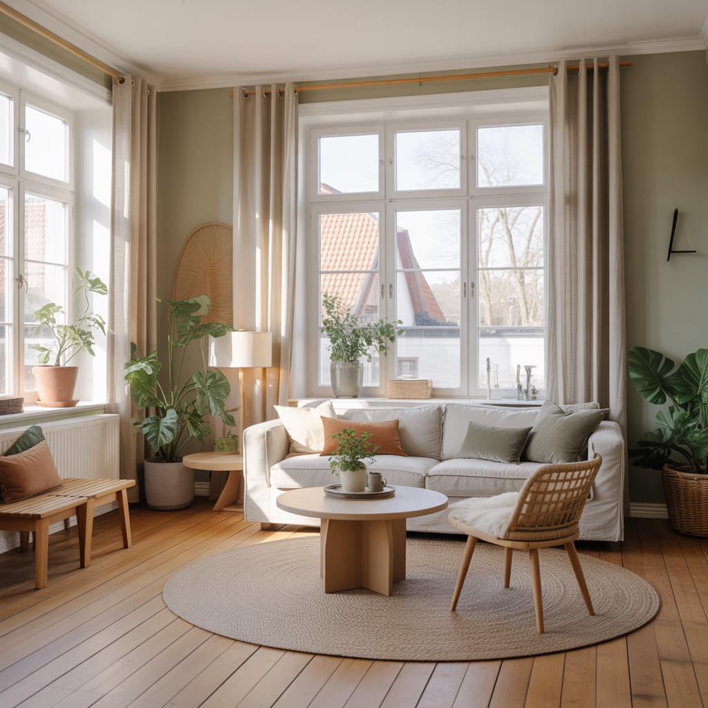 12.Sa valjer du farger som skapar en naturlig och lugn inomhusmiljo