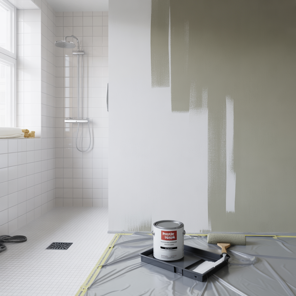 malning i badrum guide till farg primer och torktider