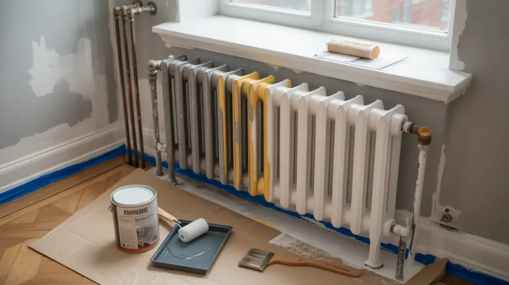 elementm lning utan nedmontering sp rrgrund v rmet lig f rg och teknik f r j mn h llbar finish